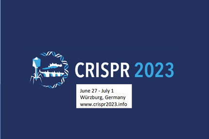 CRISPR 2023 conference logo